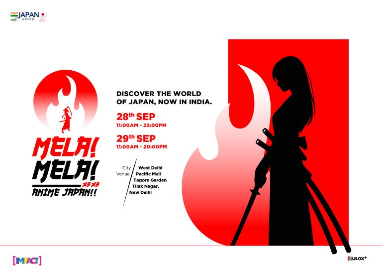 India Hosts First Authentic Japanese Anime Event: Mela! Mela! Anime Japan!!